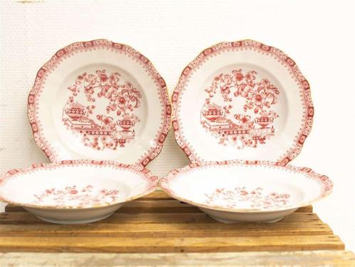Bavaria porselein, 4 soepborden 23045, Antiek en Kunst, Antiek | Servies los, Ophalen of Verzenden