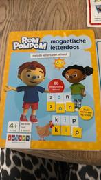 Magnetische letterdoos rompompom, Kinderen en Baby's, Speelgoed | Educatief en Creatief, Ophalen of Verzenden, Zo goed als nieuw