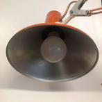 Vintage oranje DVEHCF retro Denmark architectenlamp jaren 70, Architecten, Gebruikt, Overige kleuren, Ophalen of Verzenden