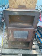 Kachel haard tuinhaard ijzer (B56,5xD46,5xH90), Ophalen, Gebruikt
