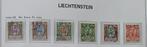 Liechtenstein Mi-nrs 65 - 70, Ophalen of Verzenden, Gestempeld