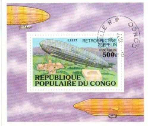 CONGO (BRAZZAVILLE) - Diverse velletjes en blokken, Postzegels en Munten, Postzegels | Afrika, Gestempeld, Overige landen, Ophalen of Verzenden
