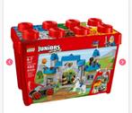 Lego Junior ridderkasteel 10676 en racewagen rally 10673, Ophalen, Gebruikt