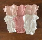 Rompers - Set van 6 - Maat newborn, Kinderen en Baby's, Babykleding | Maat 50, Ophalen of Verzenden, Zo goed als nieuw, Meisje