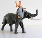 Elasolin Tarzan op olifant, Ophalen of Verzenden