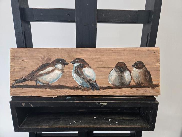 Workshop mussen op hout schilderen, Hobby en Vrije tijd, Schilderen, Nieuw, Ophalen of Verzenden