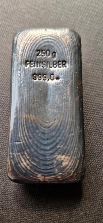 Ogussa 250g Zilverbaar - Vintage beschikbaar voor biedingen