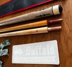 Complete biljart keu set, Ophalen, Zo goed als nieuw, Keu of Ballen