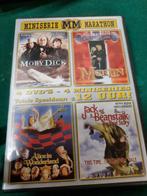 dvd's 4x film moby dick merlin alice en jack, Ophalen of Verzenden