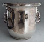 Om 1900 - 1950 Zwaar Verzilverde Wijnkoeler Champagne Koeler, Ophalen of Verzenden