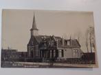 Fotokaart Boornbergum geref kerk, Verzamelen, Ansichtkaarten | Nederland, Verzenden, 1920 tot 1940, Gelopen, Friesland