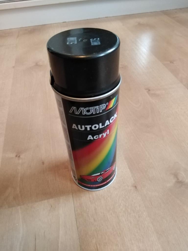 Motip metallic grijs lak, Doe-het-zelf en Verbouw, Verf, Beits en Lak, Ophalen of Verzenden, Zo goed als nieuw, Lak, Grijs