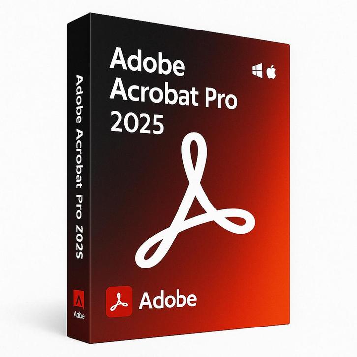 Adobe Acrobat Pro 2025, Computers en Software, Navigatiesoftware, Nieuw, Landkaarten, Ophalen