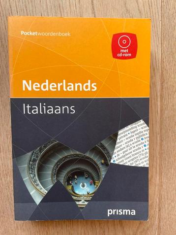 Prisma pocketwoordenboek Nederlands-Italiaans 9789049104122 beschikbaar voor biedingen