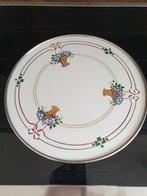 Porseleinen Serveerblad / Dienblad met bloemmotief, Ophalen of Verzenden