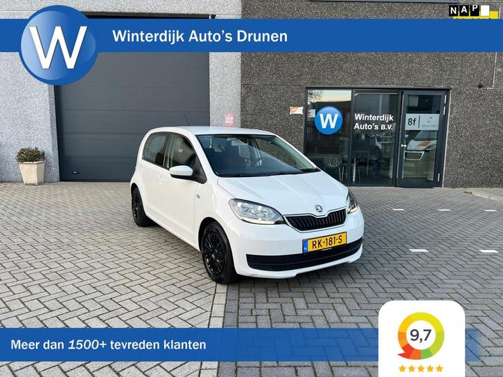 Skoda Citigo 1.0 Airco, 5Drs, Parksensoren, Bluetooth, Wit, Auto's, Skoda, Bedrijf, Te koop, Citigo, ABS, Airbags, Airconditioning