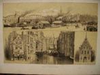 042 / Rotterdam /Oosterkade / Huis in 1000 vrezen Litho 1876, Ophalen of Verzenden