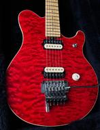 1995 Music Man EVH Eddie van Halen Trans Red Quilt MINT, Ophalen of Verzenden, Zo goed als nieuw, Solid body, Overige merken