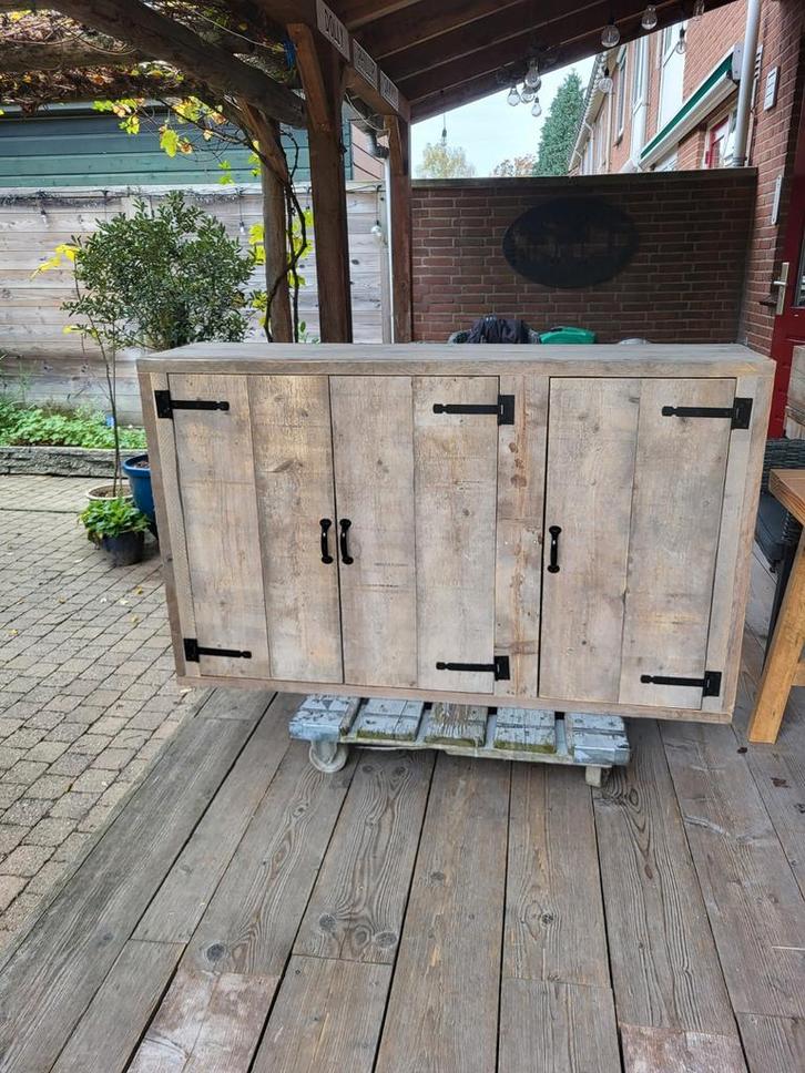 Dressoir steigerhout, Huis en Inrichting, Kasten | Dressoirs, Nieuw, Ophalen of Verzenden