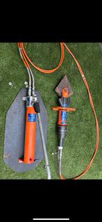 HOLMATRO spreider/knipper met voetpomp, Auto diversen, Autogereedschap, Ophalen of Verzenden, Zo goed als nieuw