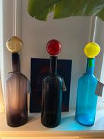 Pols Potten set van 3 «Bottles and Bubbles”, Ophalen, Overige kleuren, 50 tot 75 cm, Glas