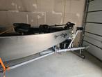 Aluminium visboot, Watersport en Boten, Ophalen of Verzenden, Zo goed als nieuw, Overige typen