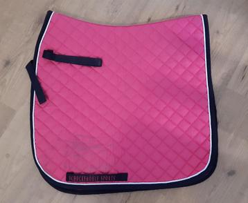 Paarden zadeldekje dressuur full roze merk Schockemohle beschikbaar voor biedingen