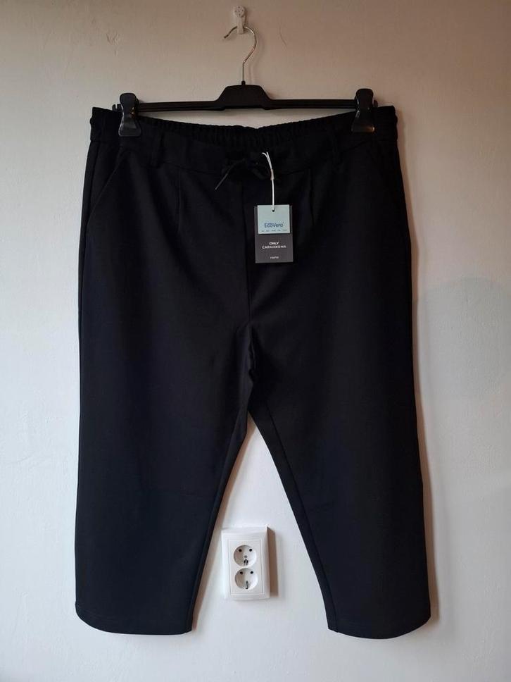 Only Carmakoma Curve zwarte 3/4 classic knickers maat: 46, Kleding | Dames, Broeken en Pantalons, Nieuw, Maat 46/48 (XL) of groter