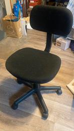 Bureaustoel zwart tiener, Ophalen, Nieuw, Zwart, Bureaustoel