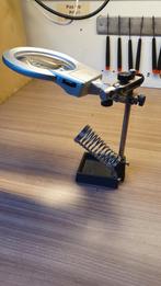 Soldeerbout vergrootglas, Hobby en Vrije tijd, Ophalen of Verzenden, Zo goed als nieuw, Vergrootglas of Loep