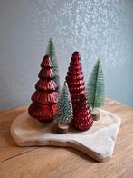Kerstdecoratie Kerstboompjes Rood Groen, Diversen, Kerst, Nieuw, Ophalen of Verzenden, Tafels dek je zo, Info@tafelsdekjezo.nl