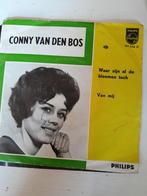 Conny van den bos 7 inch waar zijn al de bloemen toch, Cd's en Dvd's, Vinyl Singles, Ophalen of Verzenden, Zo goed als nieuw, Nederlandstalig