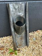 Dakdoorvoer met loodslab diameter 130mm, Doe-het-zelf en Verbouw, Buizen en Afvoer, Afvoer, Pvc, Ophalen of Verzenden, Zo goed als nieuw