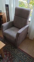 Grijze relax stoel met electronische bediening, Huis en Inrichting, Fauteuils, Ophalen, Gebruikt