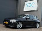 BMW 1-serie 114i Business+ | M Sport | Leder | Xenon | Navig, 1-Serie, Achterwielaandrijving, Gebruikt, Zwart