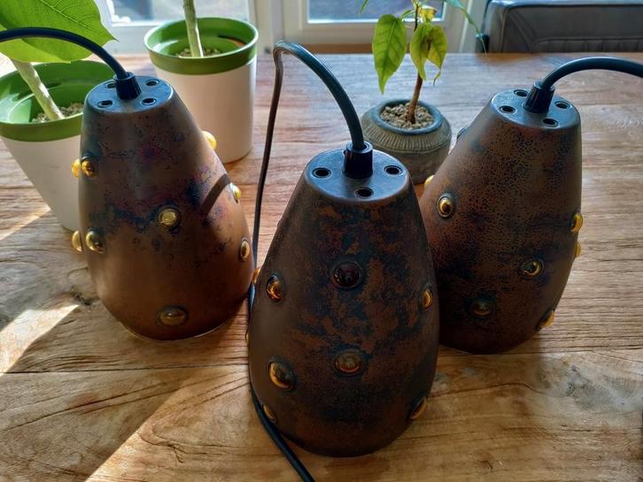 Nanny Still plafondlamp Drops of Jupiter  Brutalist vintage, Huis en Inrichting, Lampen | Hanglampen, Zo goed als nieuw, Minder dan 50 cm