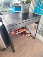 Ikea Micke Bureau - Zwartbruin, Zo Goed Als Nieuw!, Huis en Inrichting, Bureaus, Ophalen, Zo goed als nieuw, Bureau