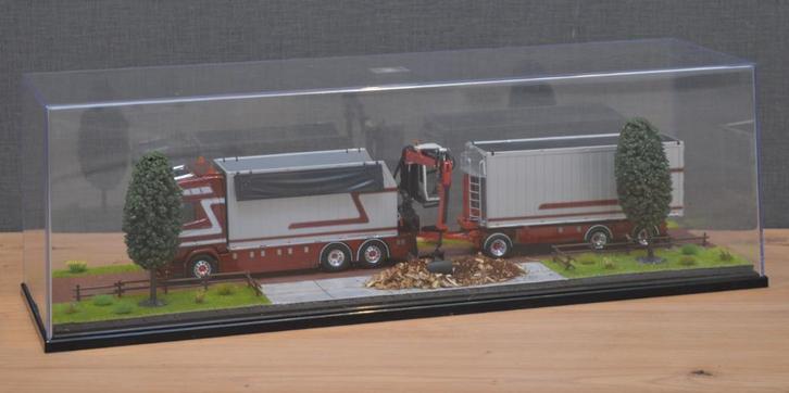Dioramavitrine, Mestplaats, Hobby en Vrije tijd, Modelauto's | 1:50, Nieuw, Bus of Vrachtwagen, Tekno, Ophalen of Verzenden