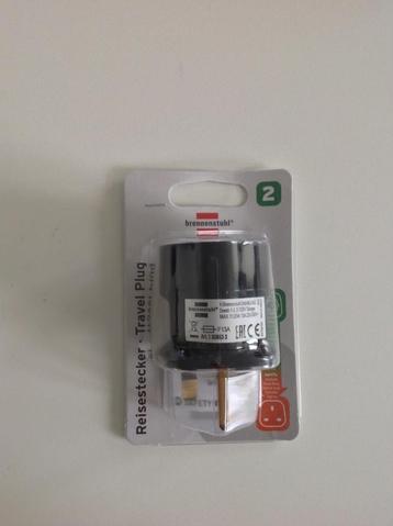 Reisstekker type G nieuw beschikbaar voor biedingen