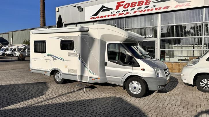 Enkele bedden Slechts 85dkm De Chausson Flash 14 Uit 2010, Caravans en Kamperen, Campers, Bedrijf, tot en met 3, Chausson, Diesel