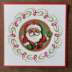 Geborduurde kaart 36, Hobby en Vrije tijd, Kaarten | Zelfgemaakt, Ophalen of Verzenden, Zo goed als nieuw