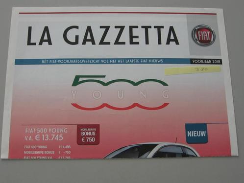 FT 380 La Gazetta FIAT voorjaar 2018. Folder., Boeken, Auto's | Folders en Tijdschriften, Zo goed als nieuw, Overige merken, Ophalen of Verzenden