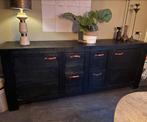Zwart dressoir van Henders&Hazel, Huis en Inrichting, Kasten | Dressoirs, 150 tot 200 cm, Ophalen of Verzenden, Zo goed als nieuw