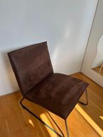 Bijzet lounge stoel, Huis en Inrichting, Fauteuils, Ophalen, Minder dan 75 cm, Zo goed als nieuw, Metaal