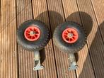 Strandwielen, transportwielen rubberboot inklapbaar, Watersport en Boten, Bootonderdelen, Ophalen, Zo goed als nieuw, Overige typen