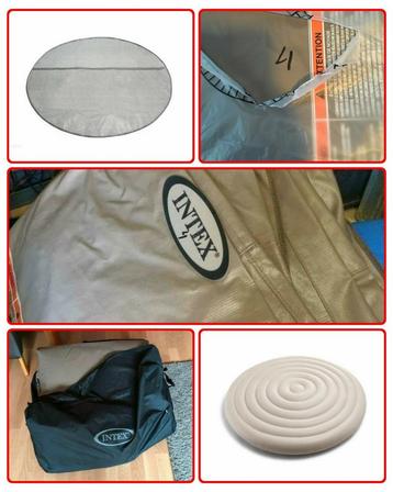Onderdelen Intex spa/jacuzzi blaas, afdekhoes, onderzeil tas beschikbaar voor biedingen