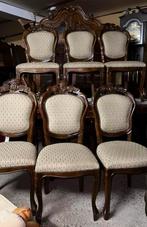 6 barok eetkamer stoelen, Huis en Inrichting, Stoelen, Ophalen, Gebruikt, Hout, Vijf, Zes of meer stoelen