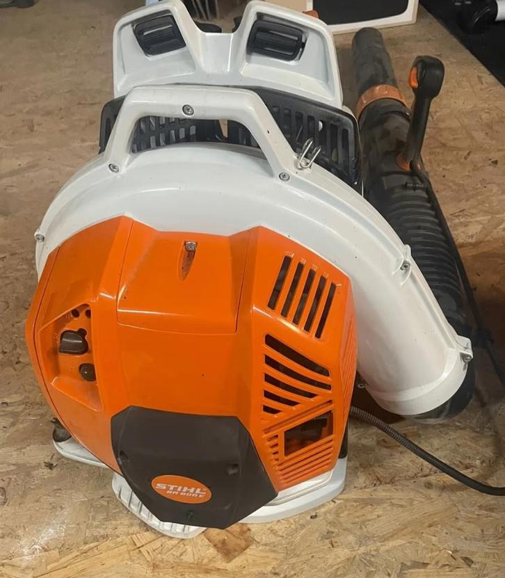 Z.g.a.n. Stihl BR800 Bladblazer Profi, Tuin en Terras, Bladblazers, Zo goed als nieuw, Ruggedragen, Benzine, Ophalen