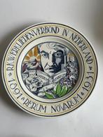 herdenkingsbord W.J. Rozendaal, Antiek en Kunst, Antiek | Keramiek en Aardewerk, Ophalen of Verzenden