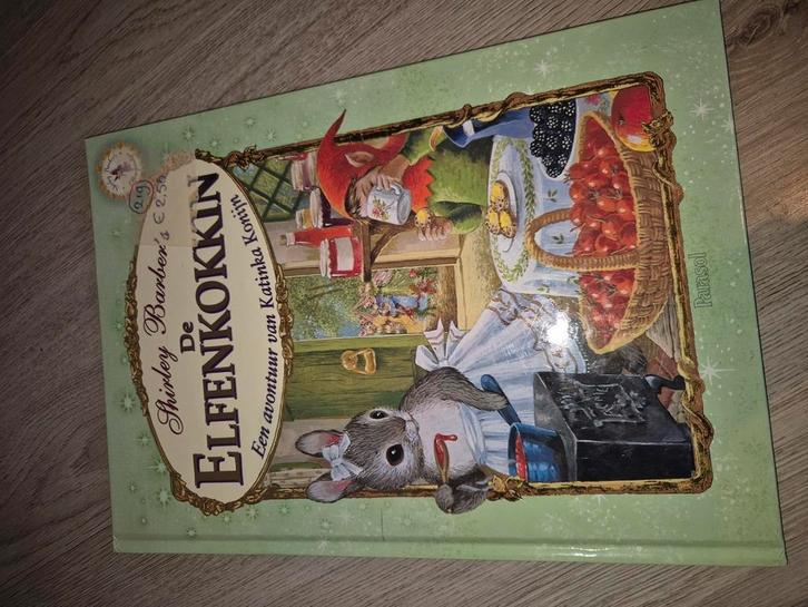 De Elfenkokkin - Shirley Barber, Boeken, Kinderboeken | Jeugd | onder 10 jaar, Zo goed als nieuw, Sprookjes, Ophalen of Verzenden
